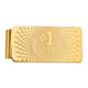 14K #1 Dad Men's Money Clip