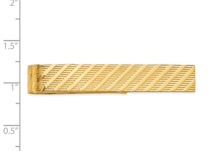 14K gold tie tacs / tie bar, another view