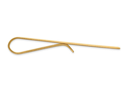 14k Men's Grooved Tie Bar (Style MC151)