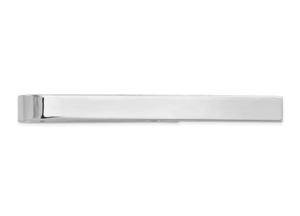 14K white gold tie tacs / tie bar