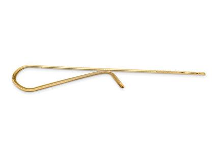 14k Men's Polished Tie Bar (Style MC184)