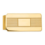 14K Men's Engravable Money Clip view