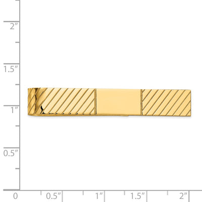 14K Men's Tie Bar