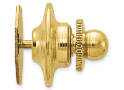 14k Men's Grooved Design Tie Tac