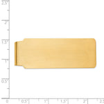 14K Men's Satin Finish Money Clip view