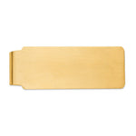 14K Men's Satin Finish Money Clip view