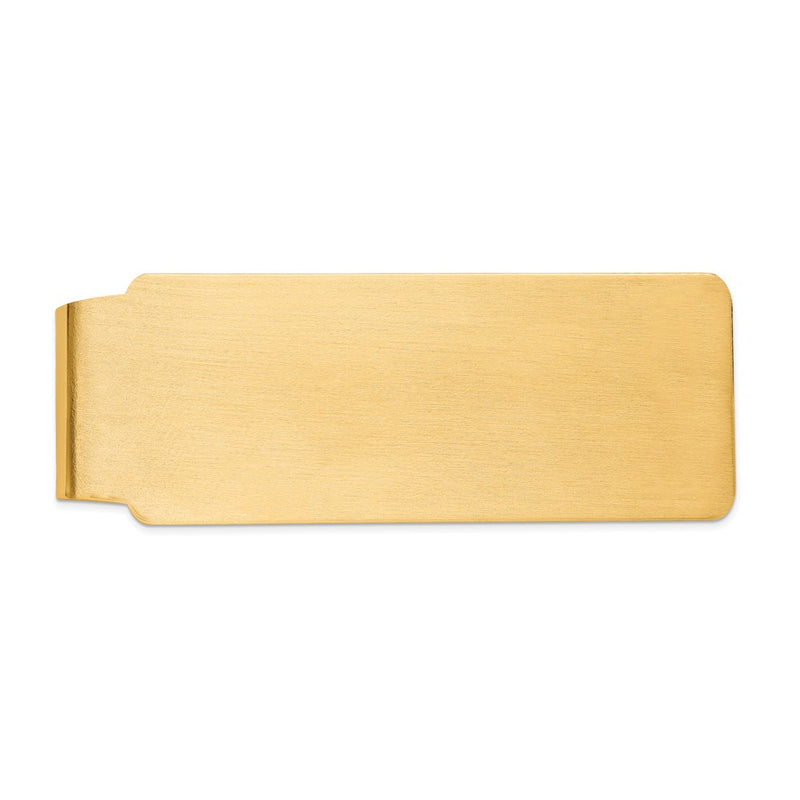 14K gold money clip