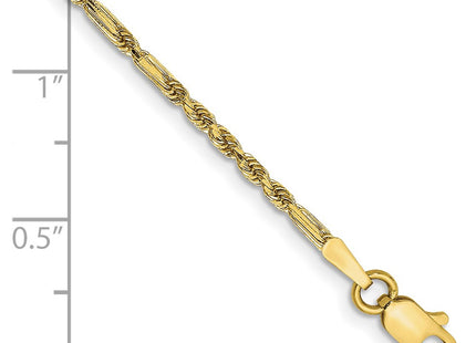 14k Yellow Gold Chains Style MIL030 - Classique Jewelry Inc.