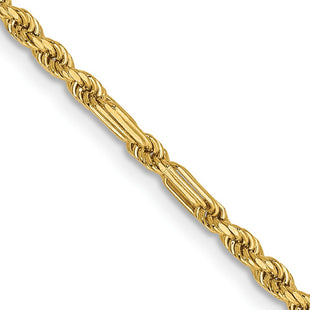 14k Yellow Gold Chains Style MIL035 - Classique Jewelry Inc.