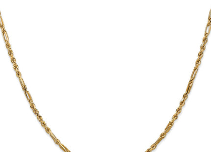 14k Yellow Gold Chains Style MIL045 - Classique Jewelry Inc.