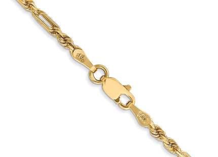 14k Yellow Gold Chains Style MIL045 - Classique Jewelry Inc.