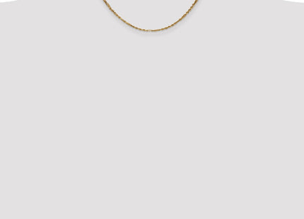 14k Yellow Gold Chains Style MIL045 - Classique Jewelry Inc.