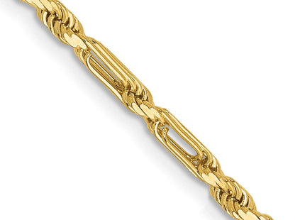 14k Yellow Gold Chains Style MIL045 - Classique Jewelry Inc.