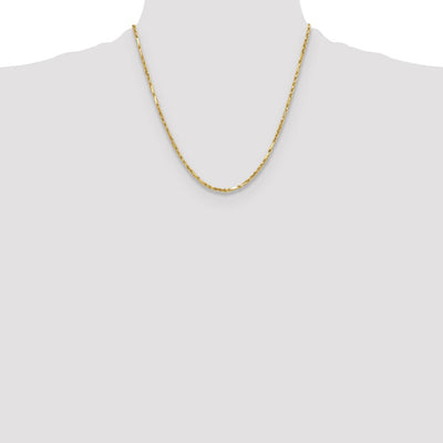 14K D/C Milano Rope Chain