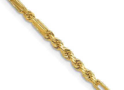14k Yellow Gold Chains Style MIL050 - Classique Jewelry Inc.