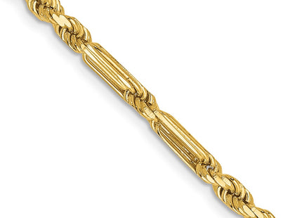 14k Yellow Gold Chains Style MIL060 - Classique Jewelry Inc.