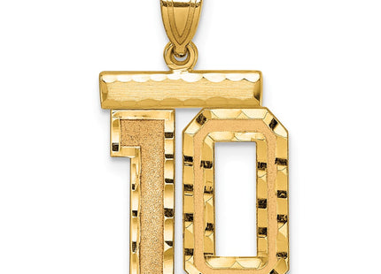 14k Yellow Gold Jewelry Style MN10 - Classique Jewelry Inc.