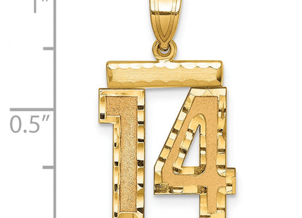 14k Yellow Gold Jewelry Style MN14 - Classique Jewelry Inc.