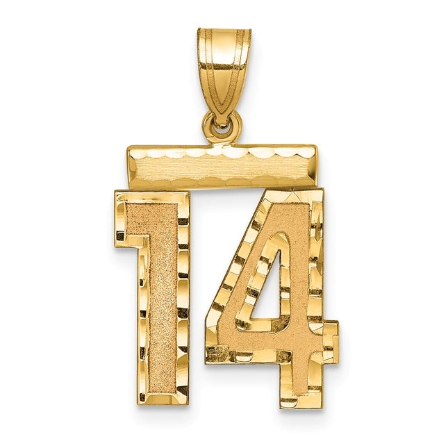 14k Yellow Gold Jewelry Style MN14 - Classique Jewelry Inc.