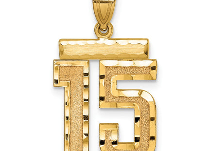 14k Yellow Gold Jewelry Style MN15 - Classique Jewelry Inc.
