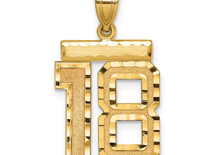 14k Yellow Gold Jewelry Style MN18 - Classique Jewelry Inc.