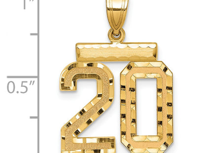 14k Yellow Gold Jewelry Style MN20 - Classique Jewelry Inc.