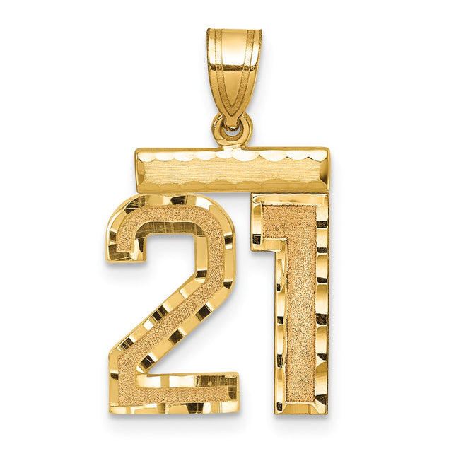 14k Yellow Gold Jewelry Style MN21 - Classique Jewelry Inc.