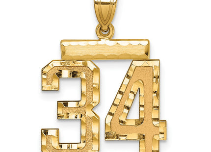 14k Yellow Gold Jewelry Style MN34 - Classique Jewelry Inc.