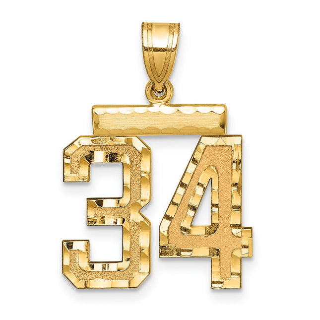 14k Yellow Gold Jewelry Style MN34 - Classique Jewelry Inc.