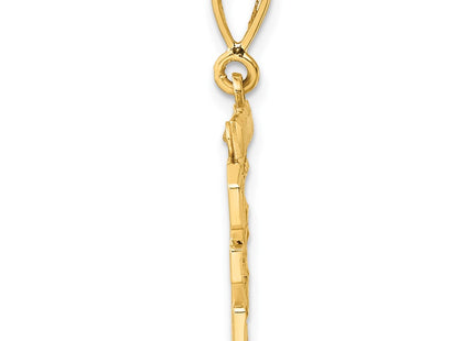 14k Yellow Gold Jewelry Style MN35 - Classique Jewelry Inc.