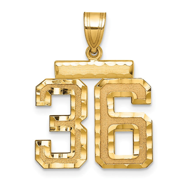 14k Yellow Gold Jewelry Style MN36 - Classique Jewelry Inc.