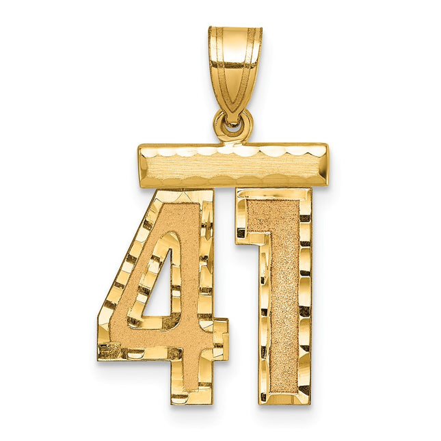 14k Yellow Gold Jewelry Style MN41 - Classique Jewelry Inc.