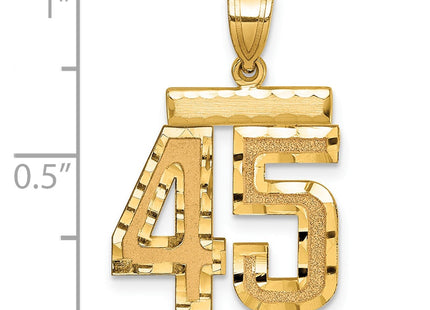 14k Yellow Gold Jewelry Style MN45 - Classique Jewelry Inc.