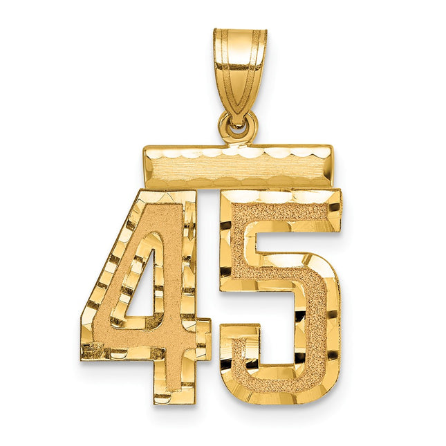 14k Yellow Gold Jewelry Style MN45 - Classique Jewelry Inc.