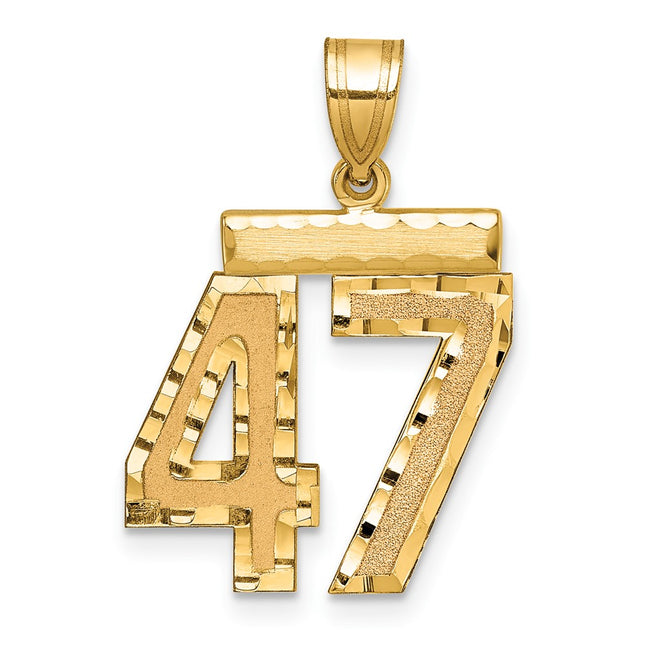 14k Yellow Gold Jewelry Style MN47 - Classique Jewelry Inc.
