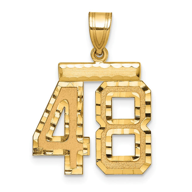 14k Yellow Gold Jewelry Style MN48 - Classique Jewelry Inc.