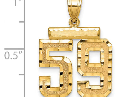 14k Yellow Gold Jewelry Style MN59 - Classique Jewelry Inc.