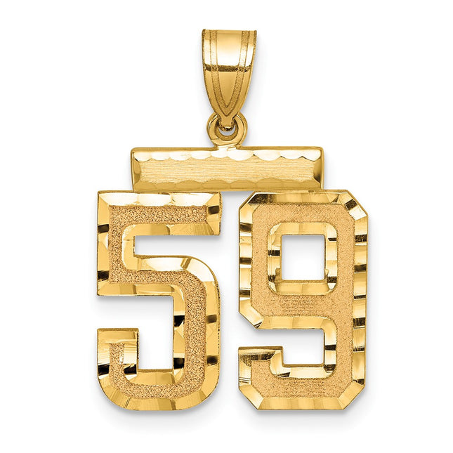 14k Yellow Gold Jewelry Style MN59 - Classique Jewelry Inc.