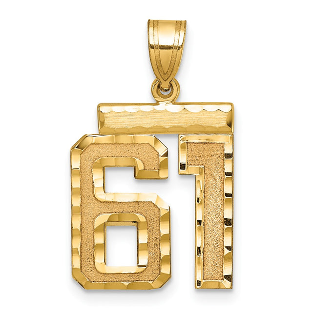 14k Yellow Gold Jewelry Style MN61 - Classique Jewelry Inc.