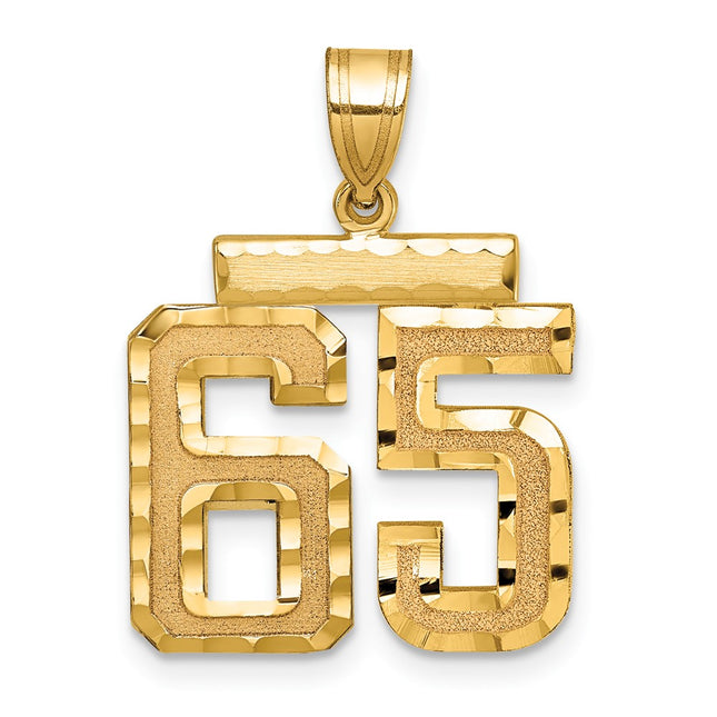 14k Yellow Gold Jewelry Style MN65 - Classique Jewelry Inc.
