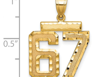 14k Yellow Gold Jewelry Style MN67 - Classique Jewelry Inc.