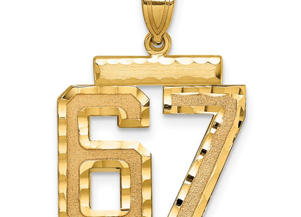 14k Yellow Gold Jewelry Style MN67 - Classique Jewelry Inc.
