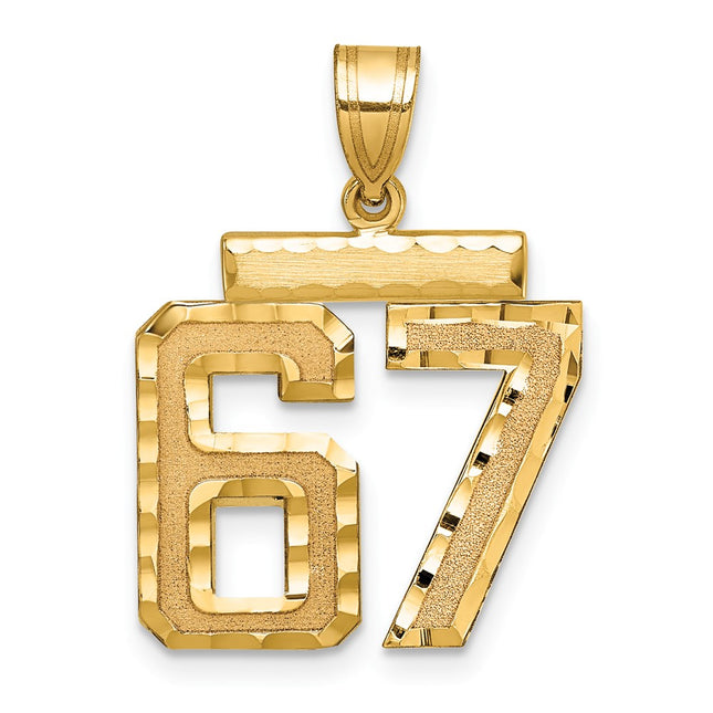 14k Yellow Gold Jewelry Style MN67 - Classique Jewelry Inc.
