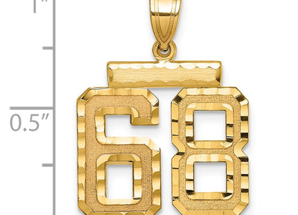 14k Yellow Gold Jewelry Style MN68 - Classique Jewelry Inc.