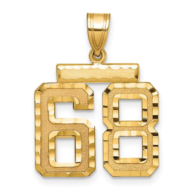 14k Yellow Gold Jewelry Style MN68 - Classique Jewelry Inc.