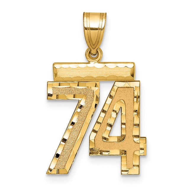 14k Yellow Gold Jewelry Style MN74 - Classique Jewelry Inc.