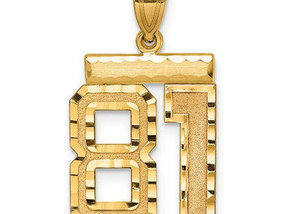 14k Yellow Gold Jewelry Style MN81 - Classique Jewelry Inc.