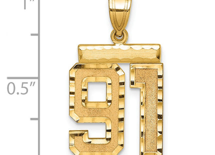 14k Yellow Gold Jewelry Style MN91 - Classique Jewelry Inc.