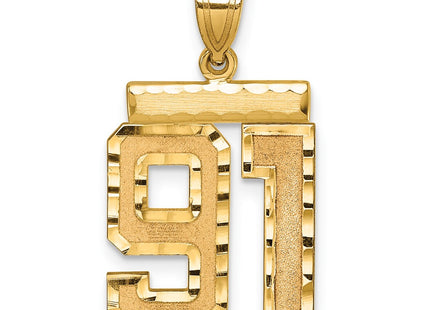 14k Yellow Gold Jewelry Style MN91 - Classique Jewelry Inc.