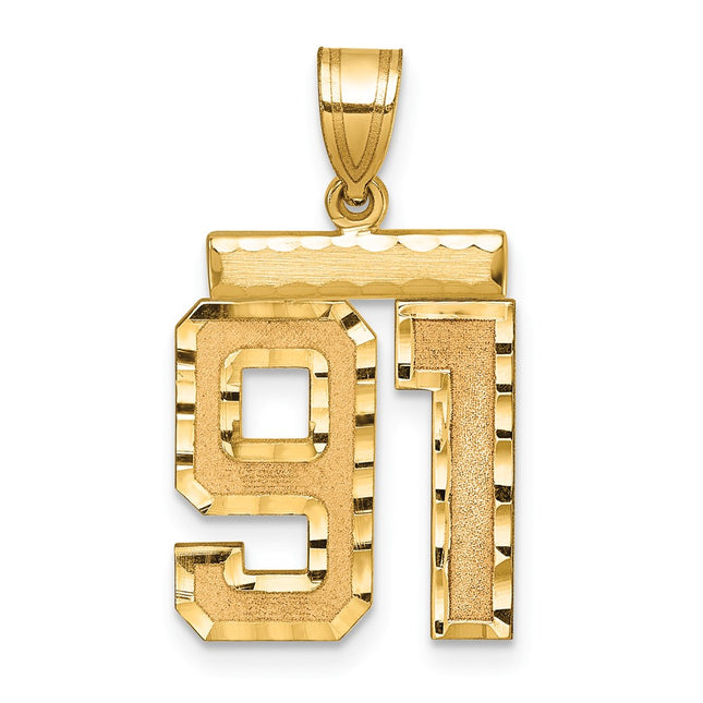 14k Yellow Gold Jewelry Style MN91 - Classique Jewelry Inc.